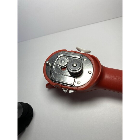 Kuhn Rikon 5-in-1 Auto Safety Master Can Opener For Cans, Bottles, Jars - Red - Picture 6 of 9